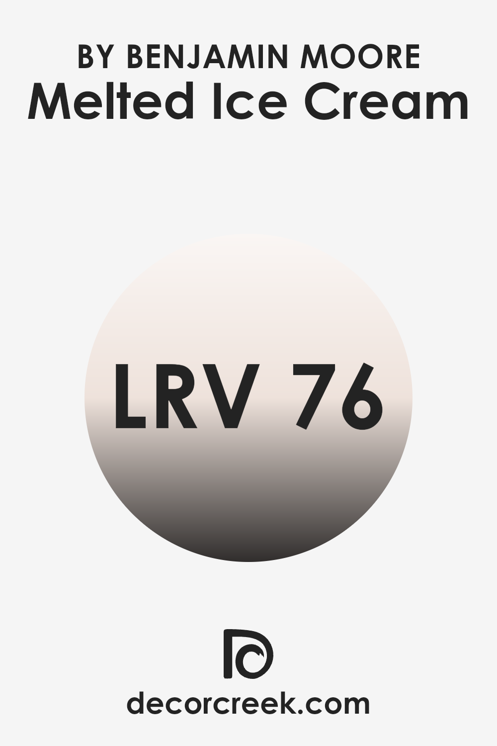 what_is_the_lrv_of_melted_ice_cream_2095_70