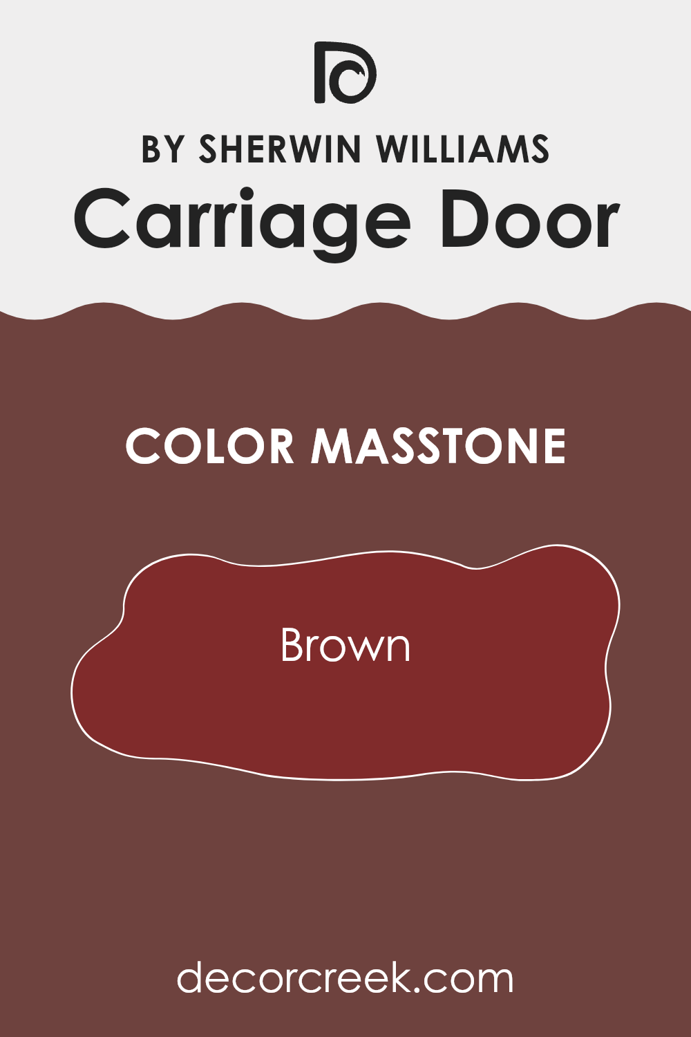 what_is_the_masstone_of_carriage_door_sw_7594