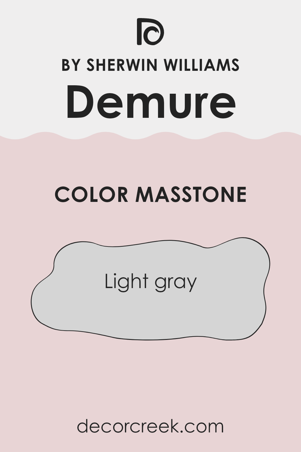 what_is_the_masstone_of_demure_sw_6295
