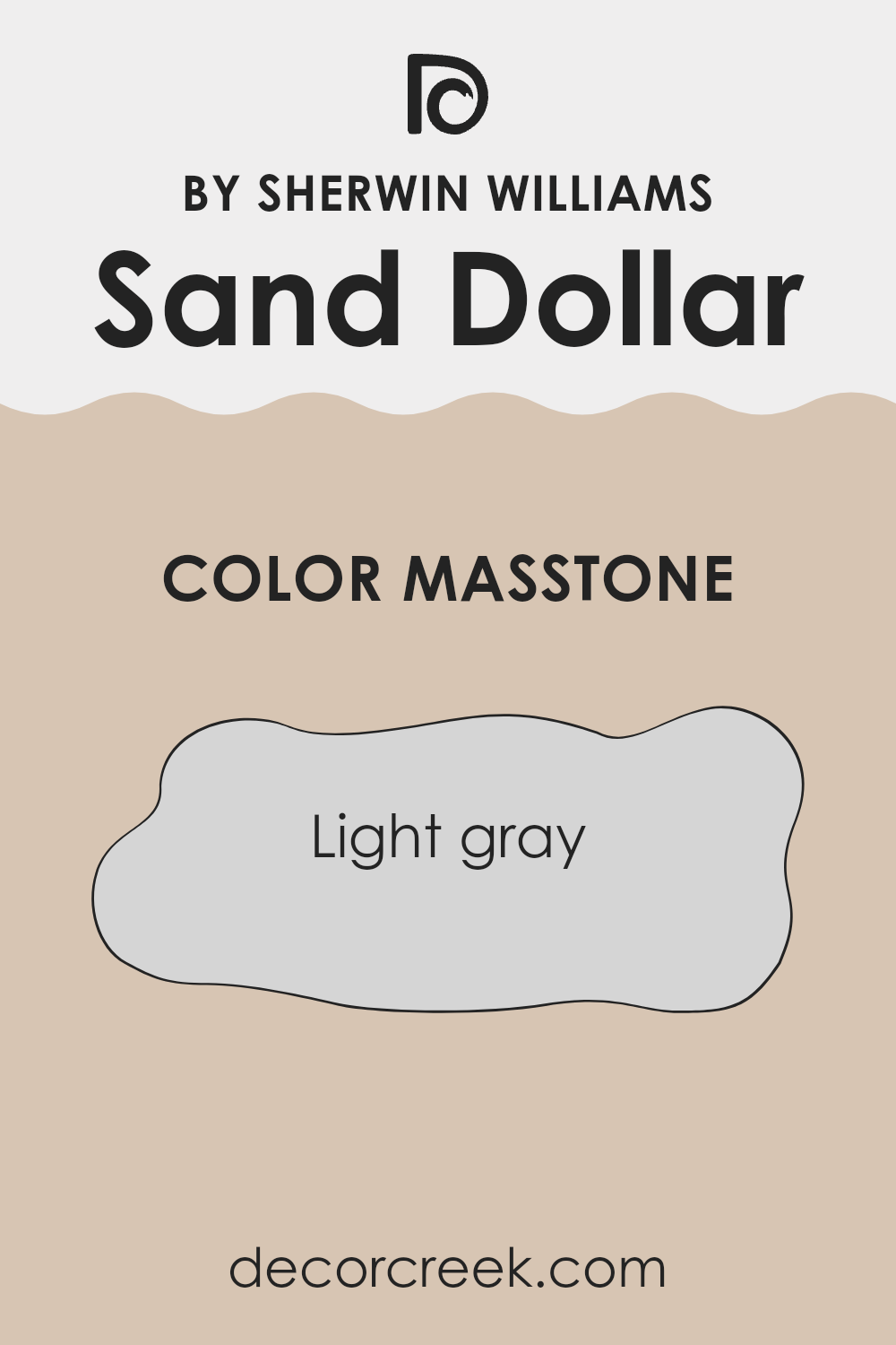 what_is_the_masstone_of_sand_dollar_sw_6099