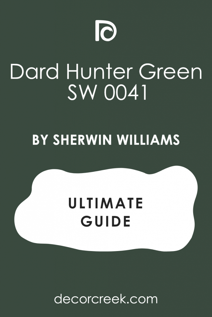 Dard Hunter Green SW 0041 Paint Color by Sherwin Williams - DecorCreek