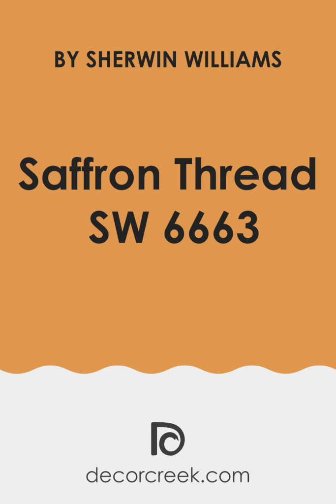 Saffron Thread SW 6663 Paint Color by Sherwin Williams - DecorCreek