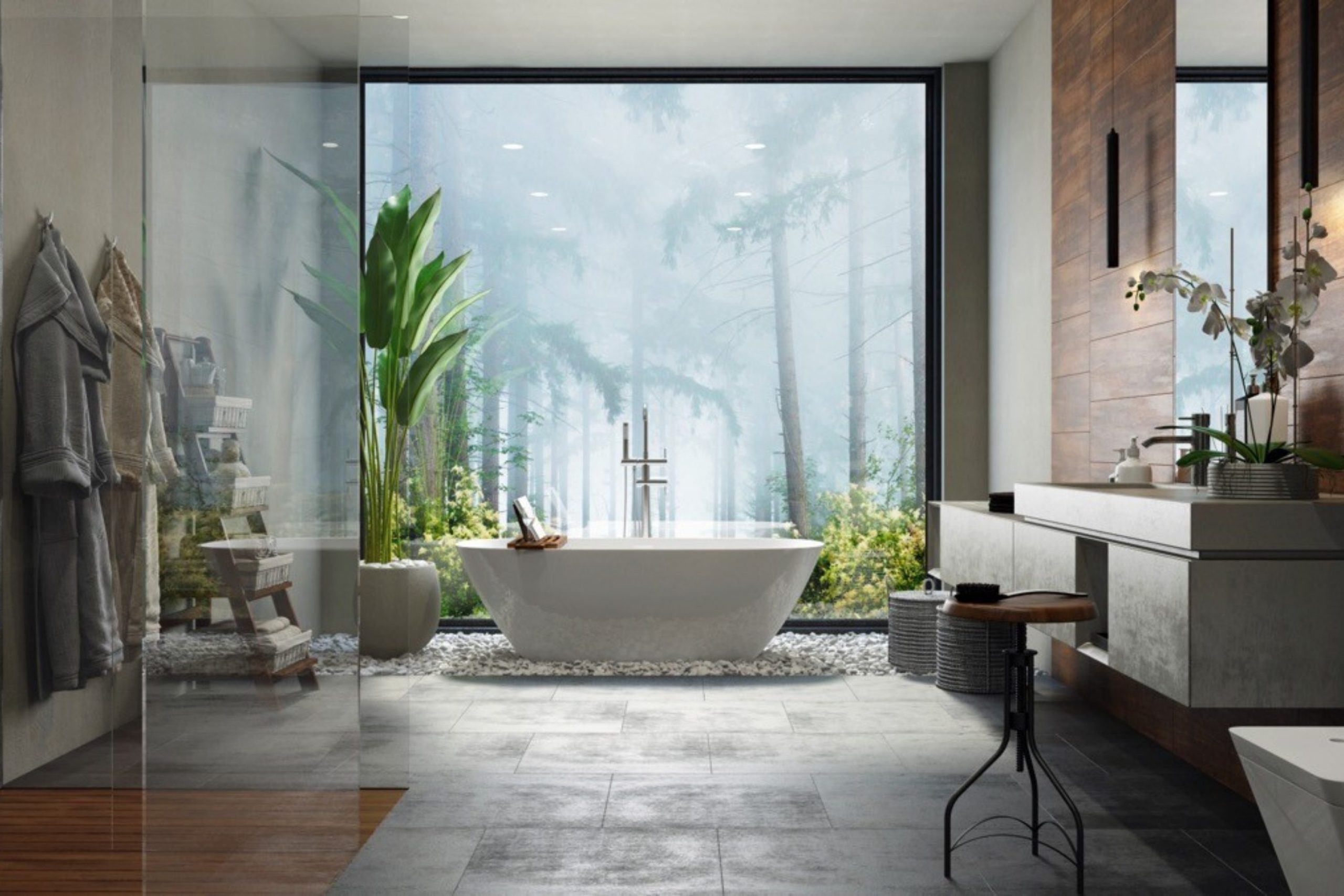 How I Choose the Perfect Luxury Shade for Any Bathroom Layout