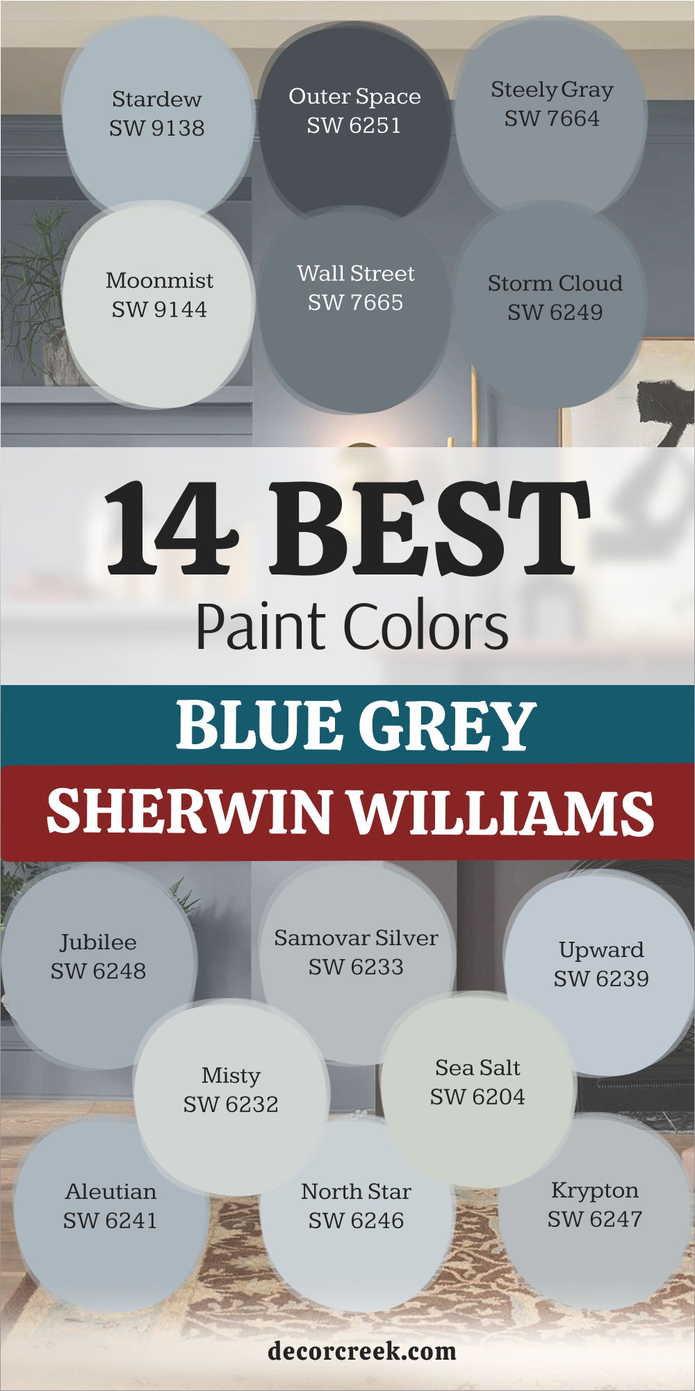 14 best blue grey paint colros by sherwin williams