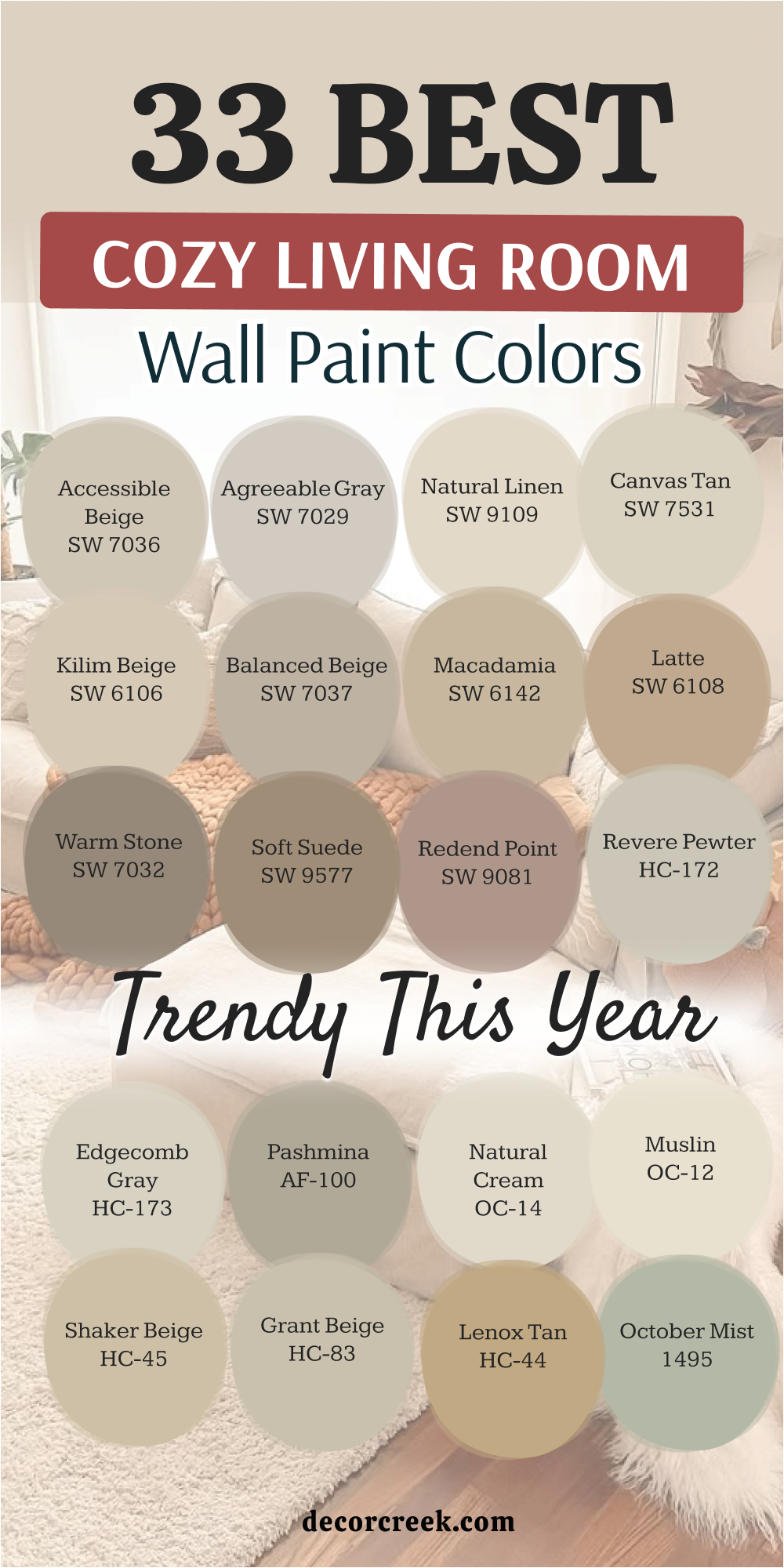 33 cozy living room wall paint colors trendy this year