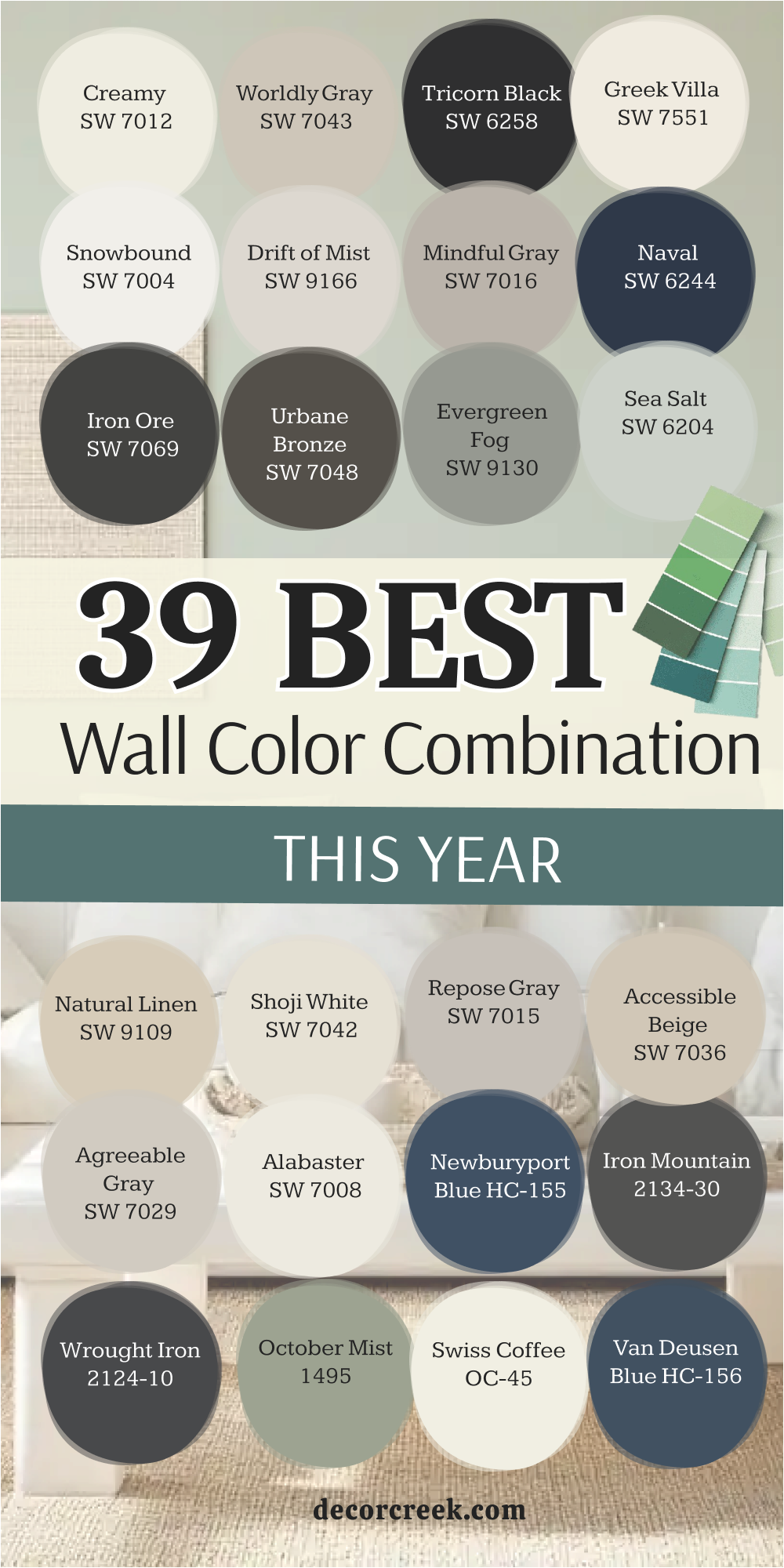 39 best Wall Color Combination this year