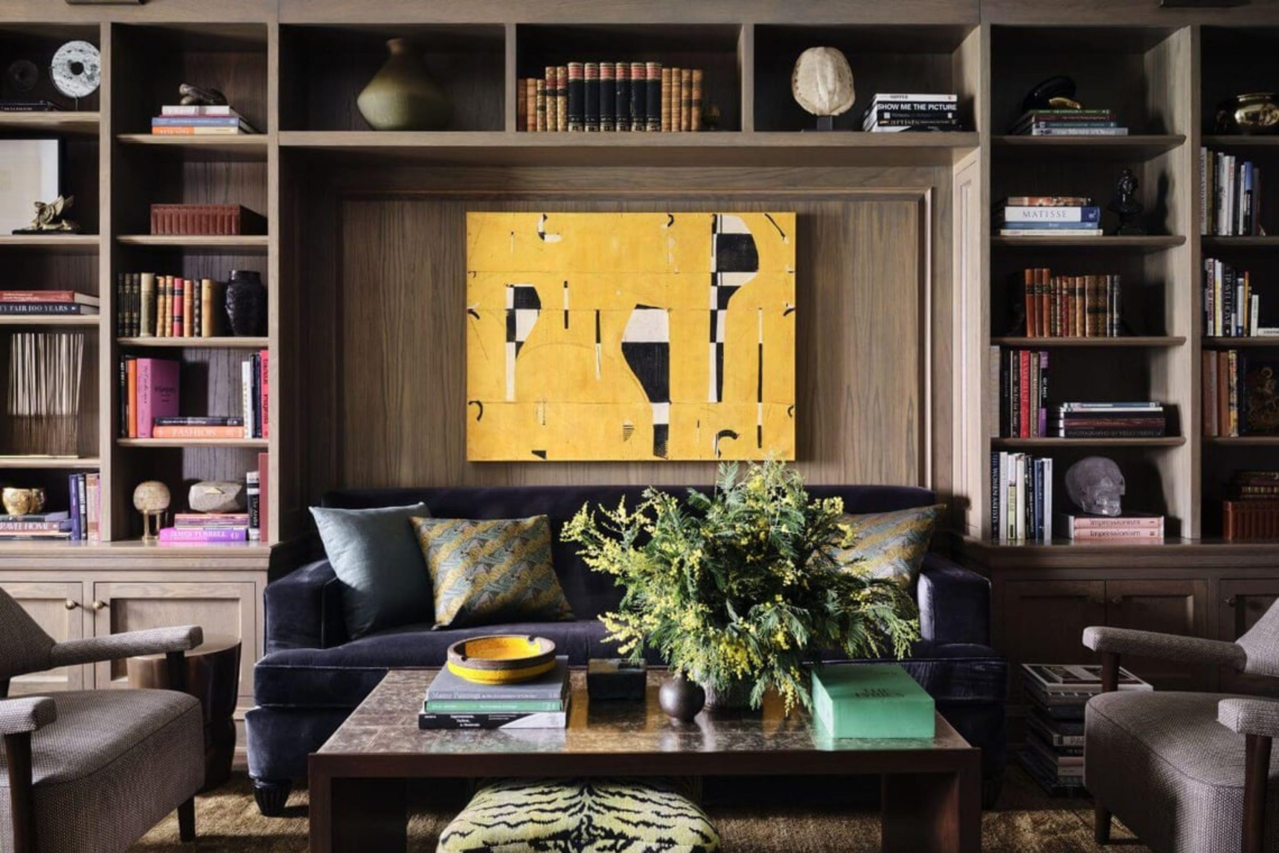 How I Choose Deep, Dramatic Paint Colors for a True Scholarly Interior