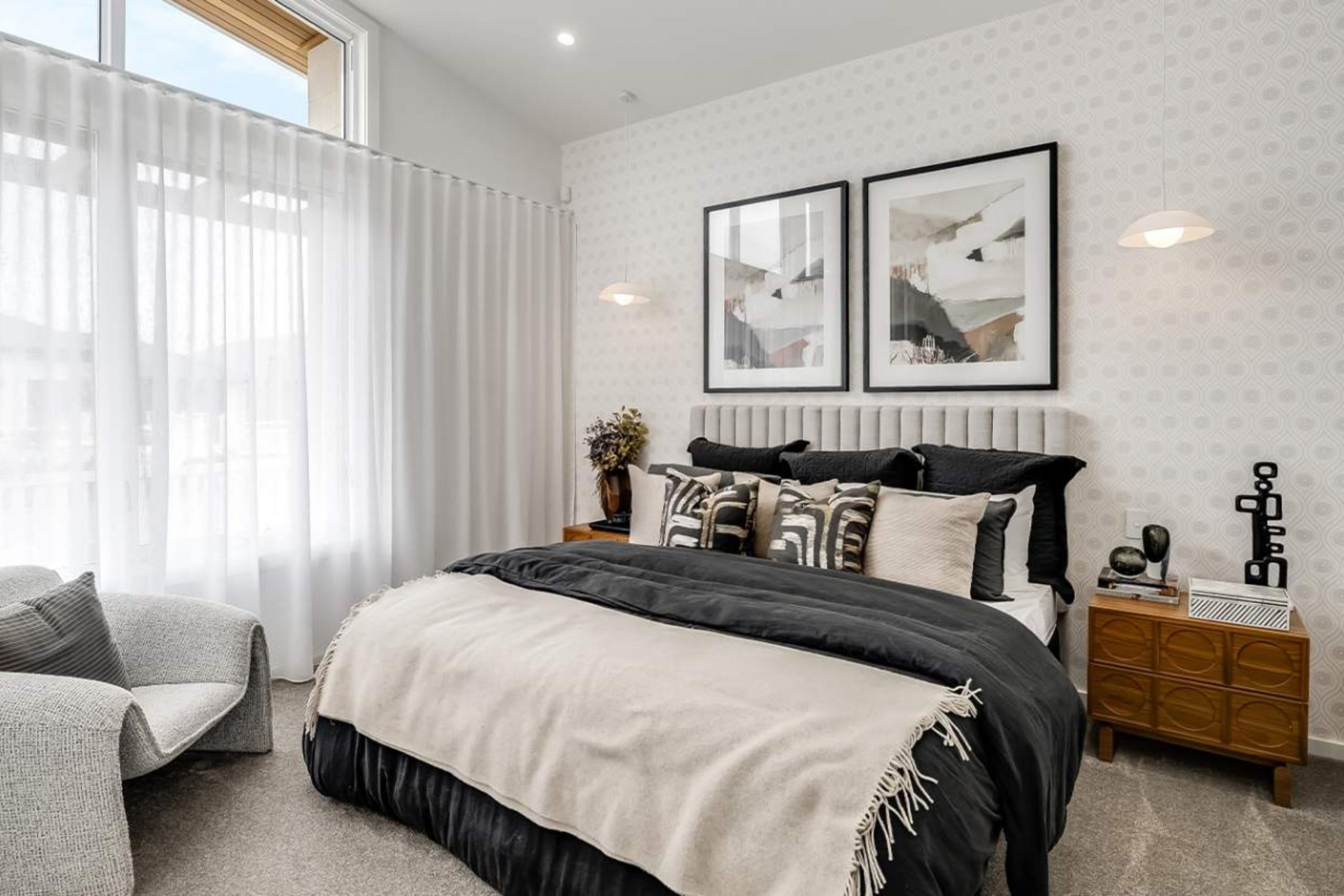 How I Choose the Right Two Colour Combination for Bedroom Walls