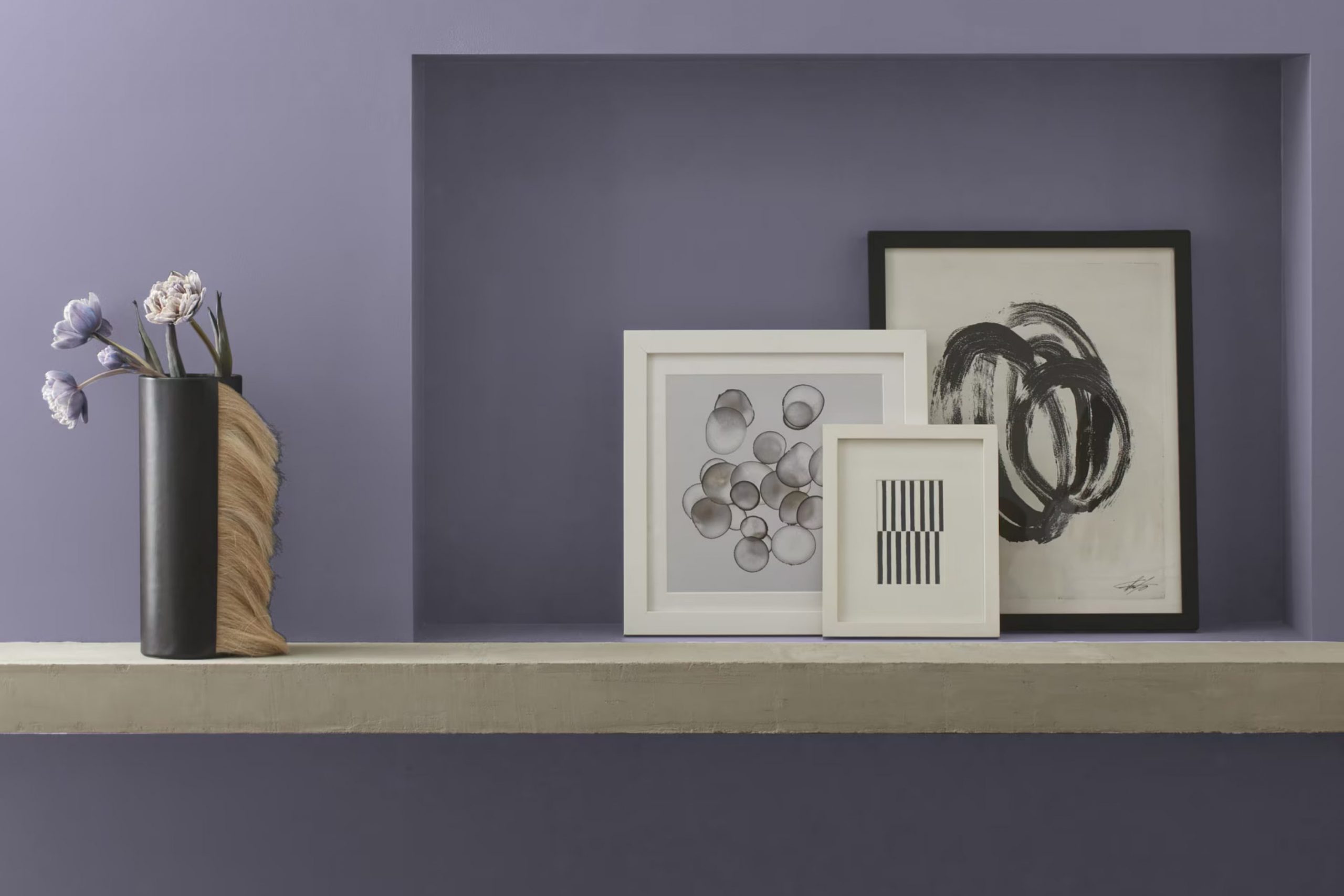 Purple Haze 1413 Paint Color by Benjamin Moore