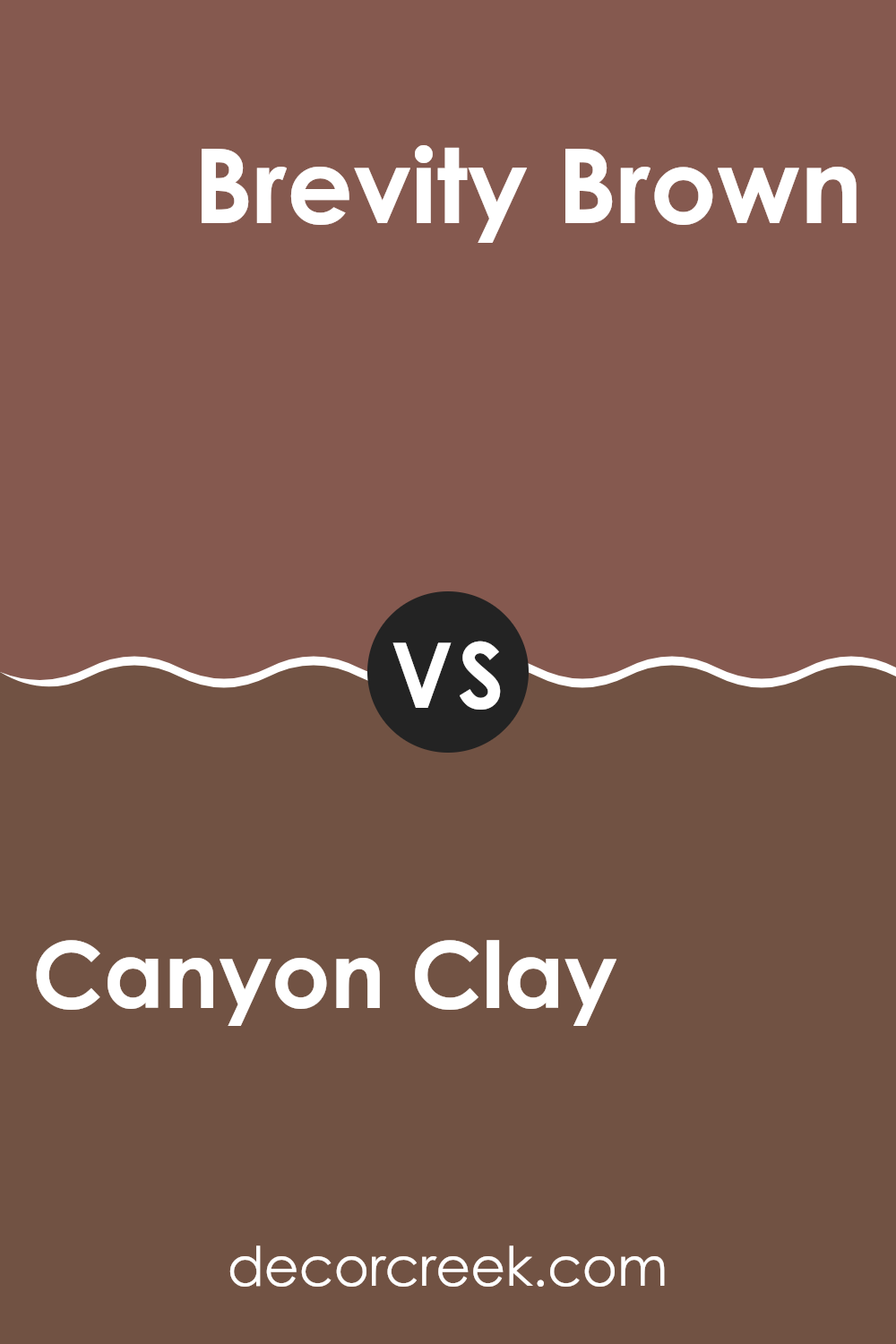 canyon_clay_sw_6054_vs_brevity_brown_sw_6068
