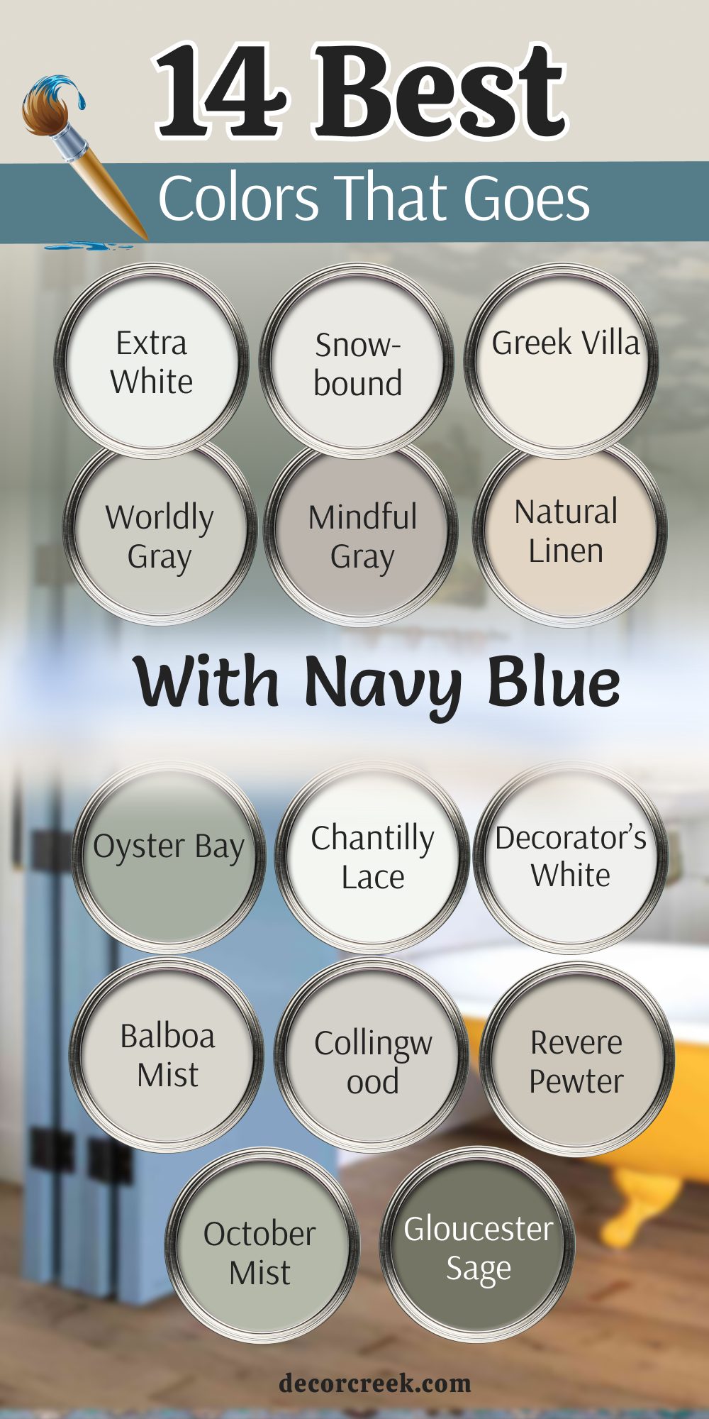 14 colors that goes with navy blue