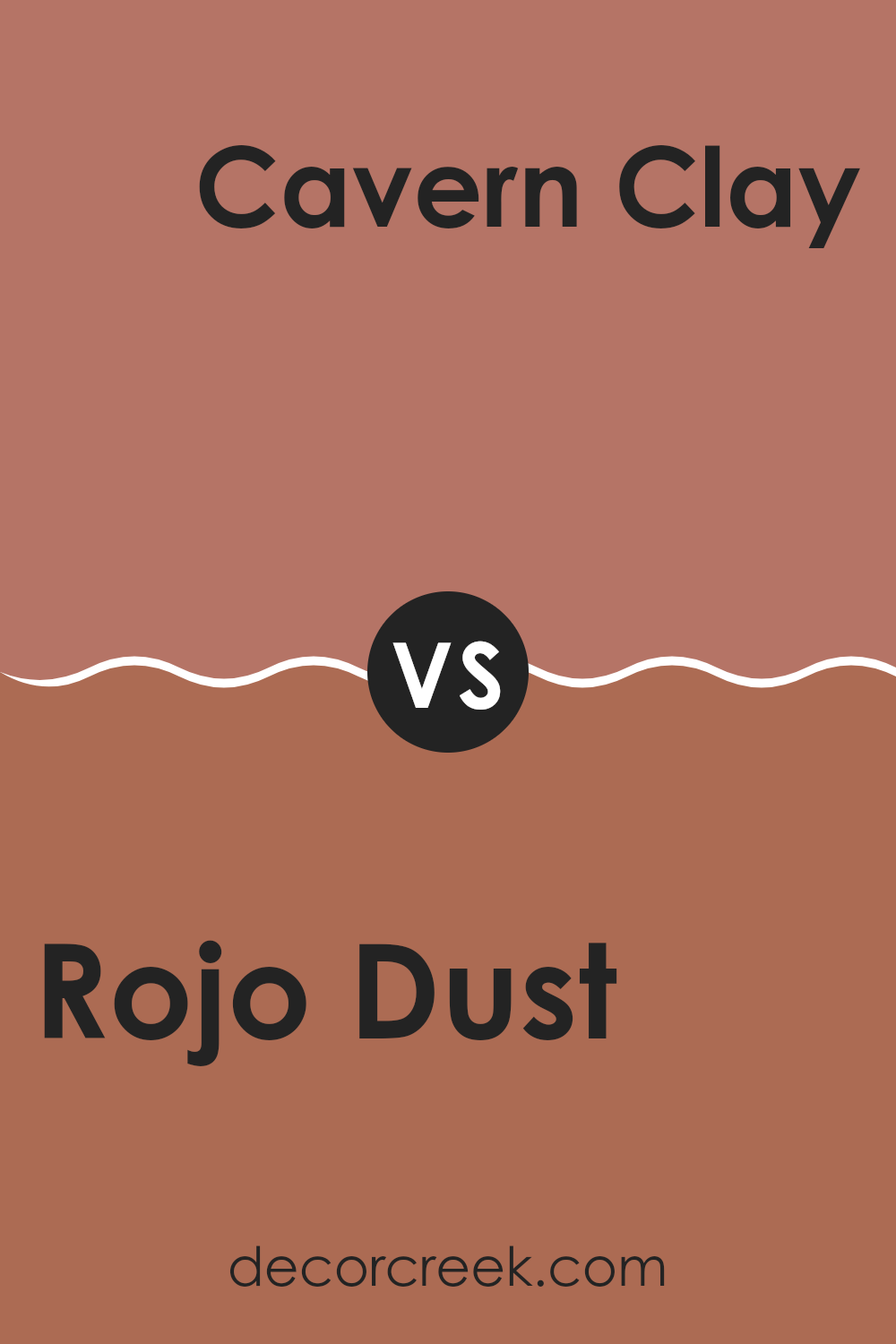 rojo_dust_sw_9006_vs_cavern_clay_sw_7701