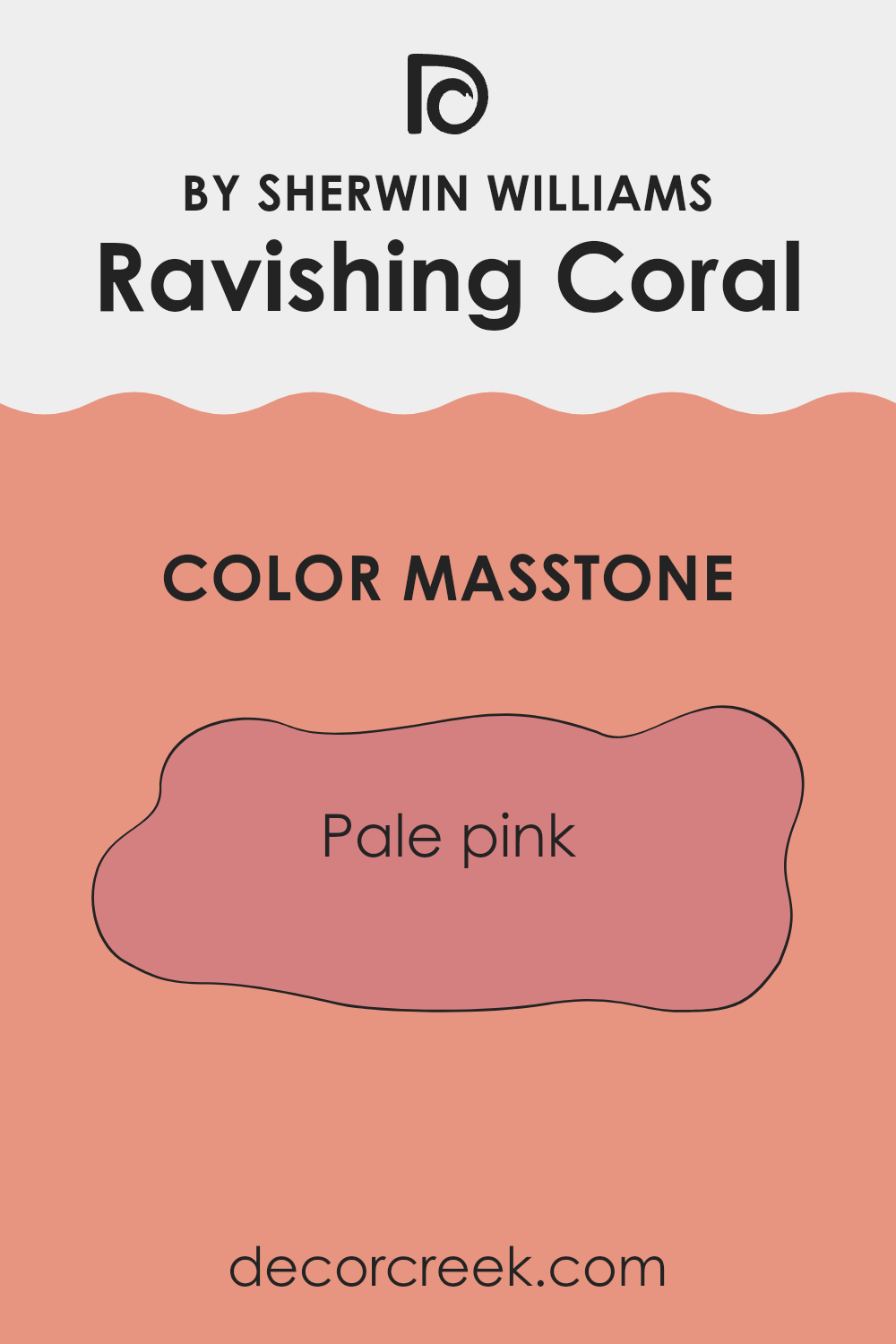 what_is_the_masstone_of_ravishing_coral_sw_6612