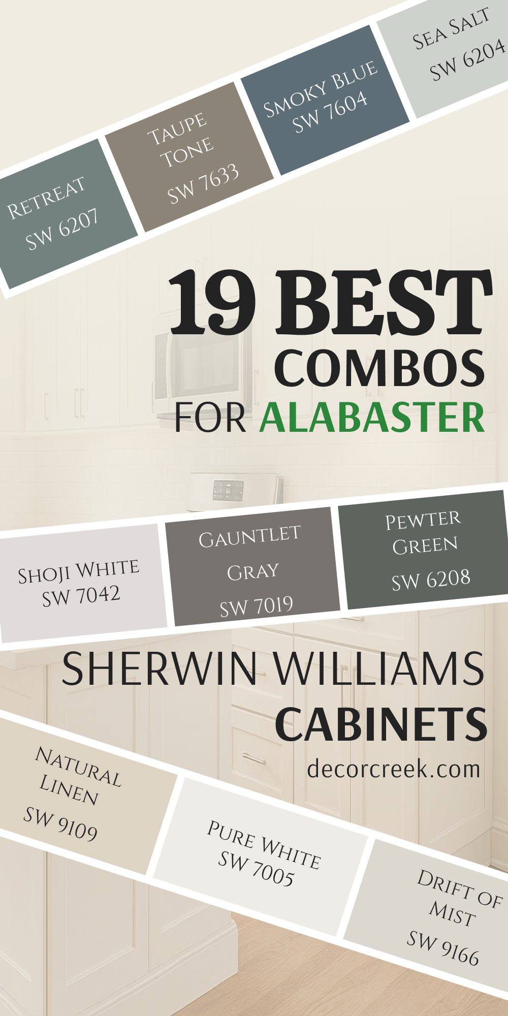 19 best combos for alabaster by sherwin williams cabinets