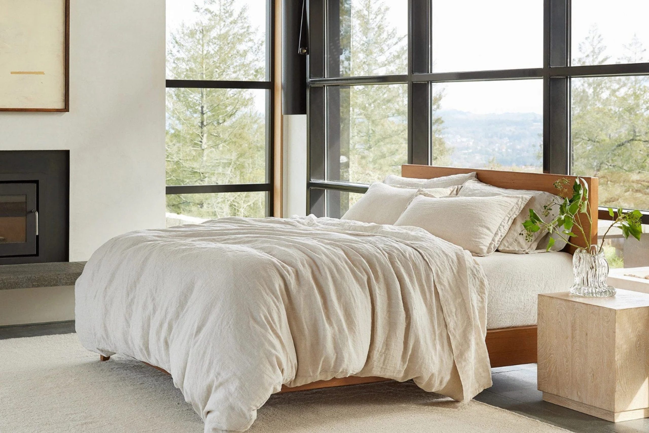 How I Choose the Best Colors to Pair With Natural Linen in Any Room