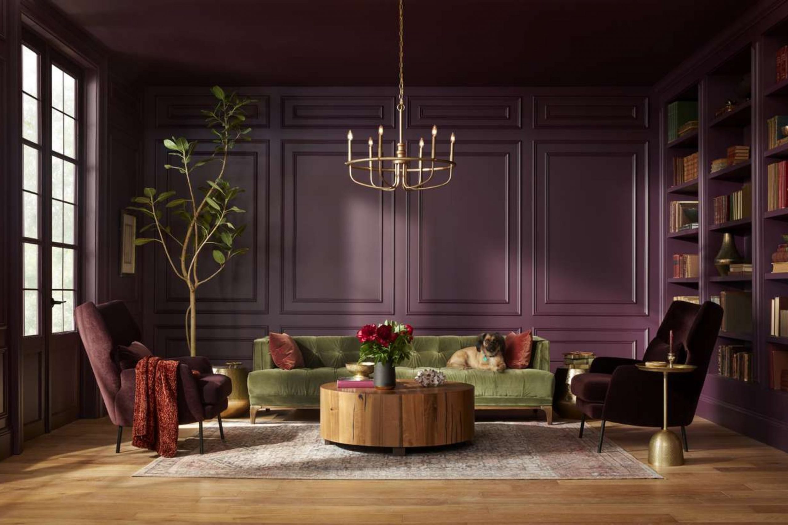 How I Choose the Perfect Paint Color to Pair With Purple